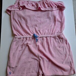 Pink romper teenage size 16 youth Polo Ralph Lauren NWT